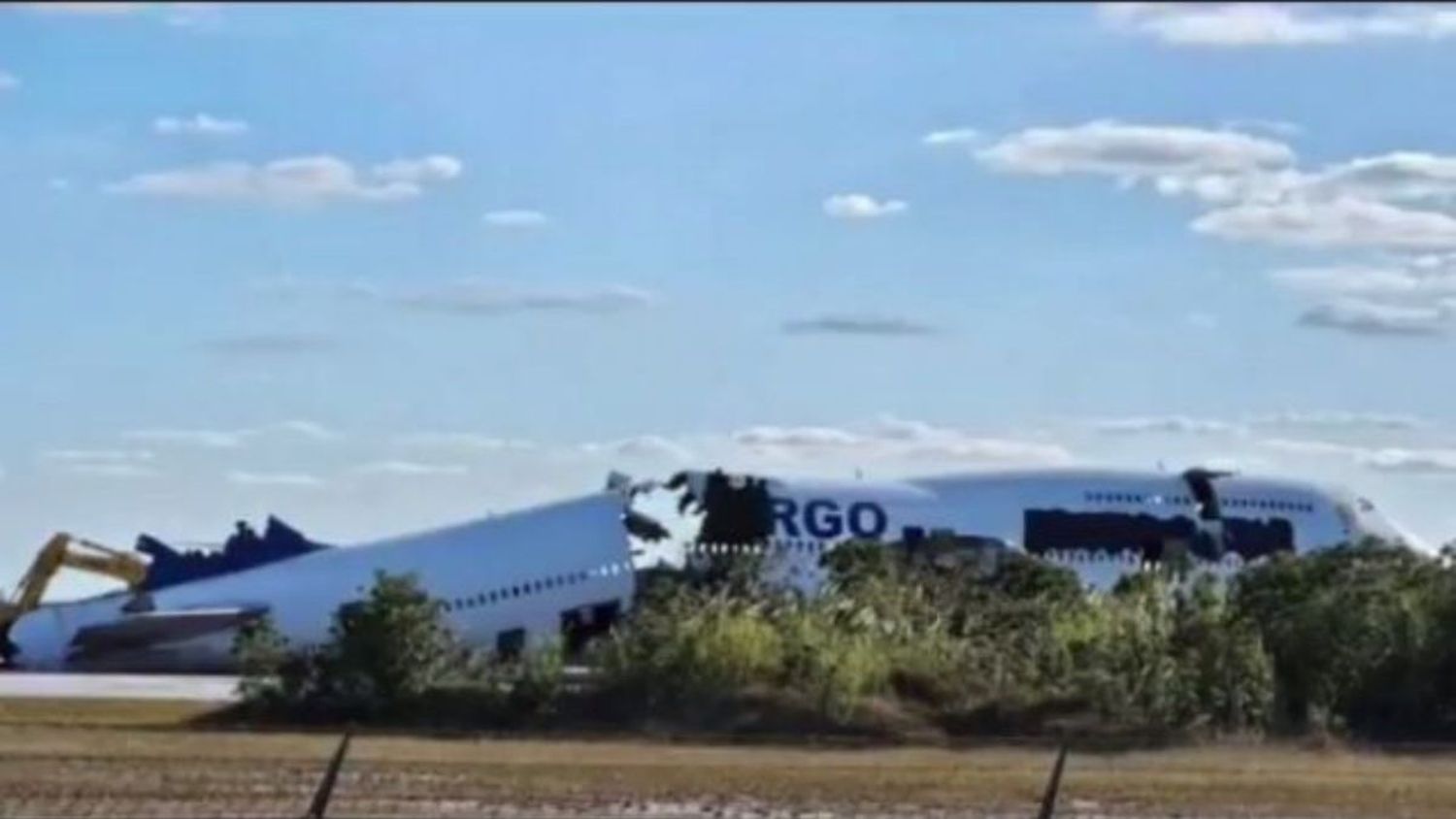 ASÍ QUEDÓ EL AVIÓN venezolano decomisado por EE.UU. : lo destruyeron (Video)