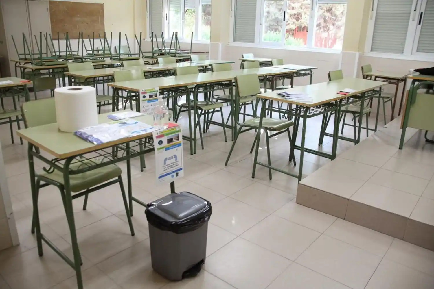 Sin clases en Coronel Rosales por el temporal bonaerense