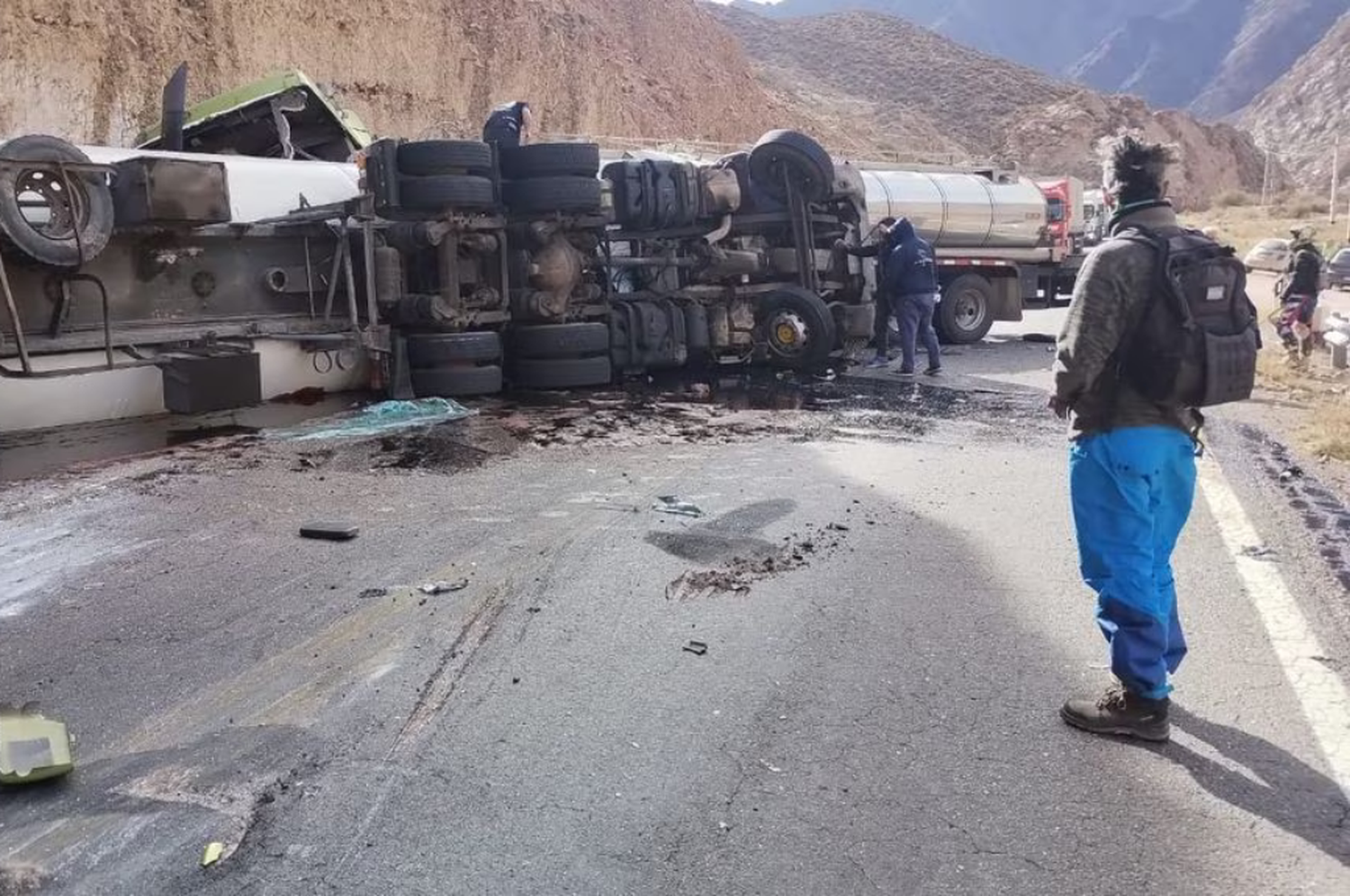 Accidente fatal en Ruta N°7