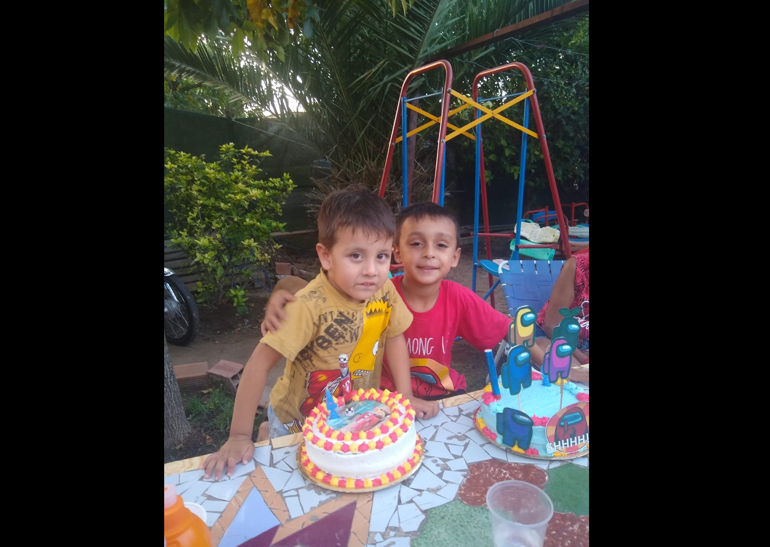 Milo y Emiliano festejaron su cumple