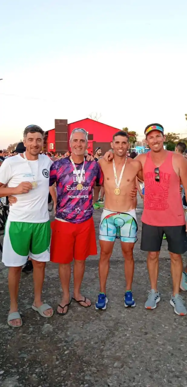 Denoni, Salem, Taffarel y Lazo.