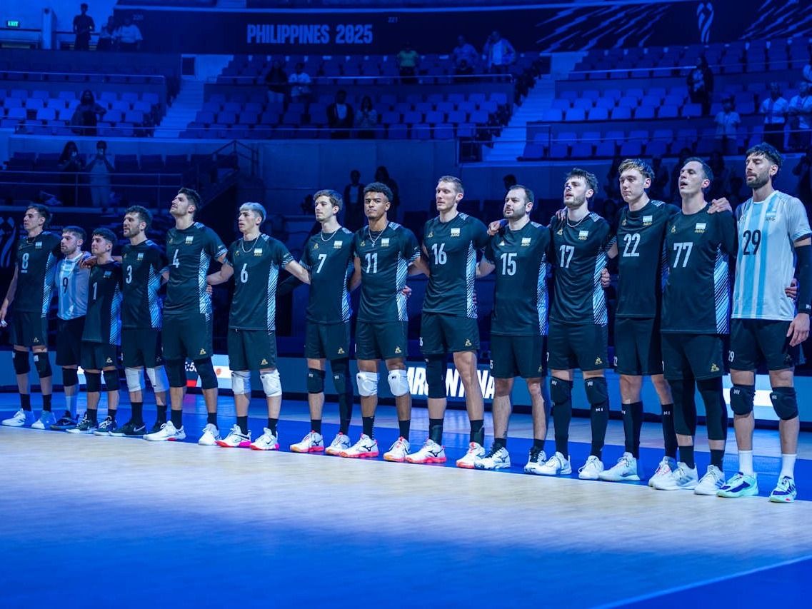 Argentina enfrenta a las 23:30 a Corea del Sur.Foto:FEVA