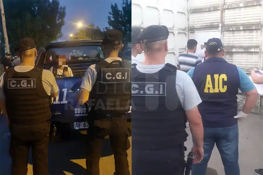 Persecución y huida frustrada: se quiso escapar de la policía cruzando un semáforo en rojo, pero no pudo