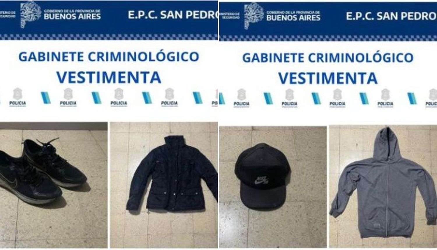 ropa del ladron de 18 años