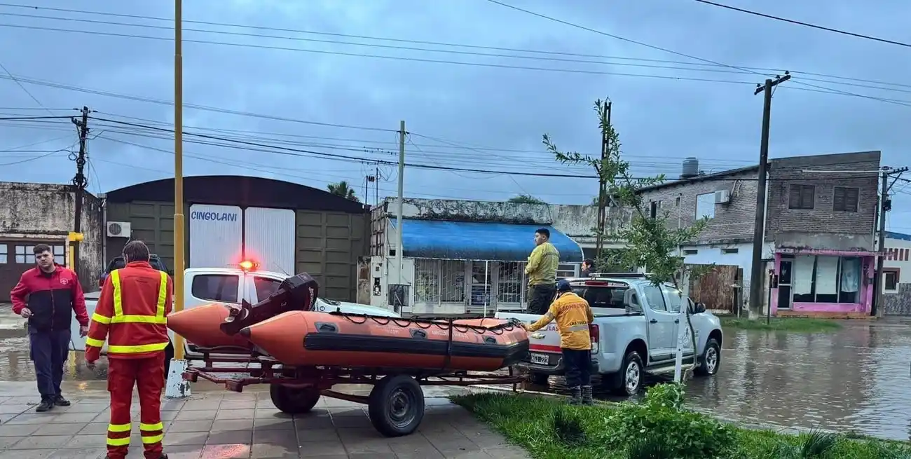 La asistencia a los afectados por el temporal.