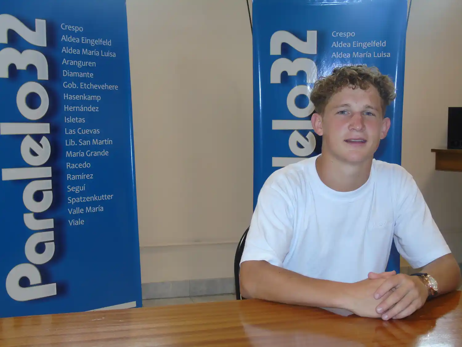 Gonzalo Müller integrará la delegación de jóvenes argentinos que harán un voluntariado en Alemania