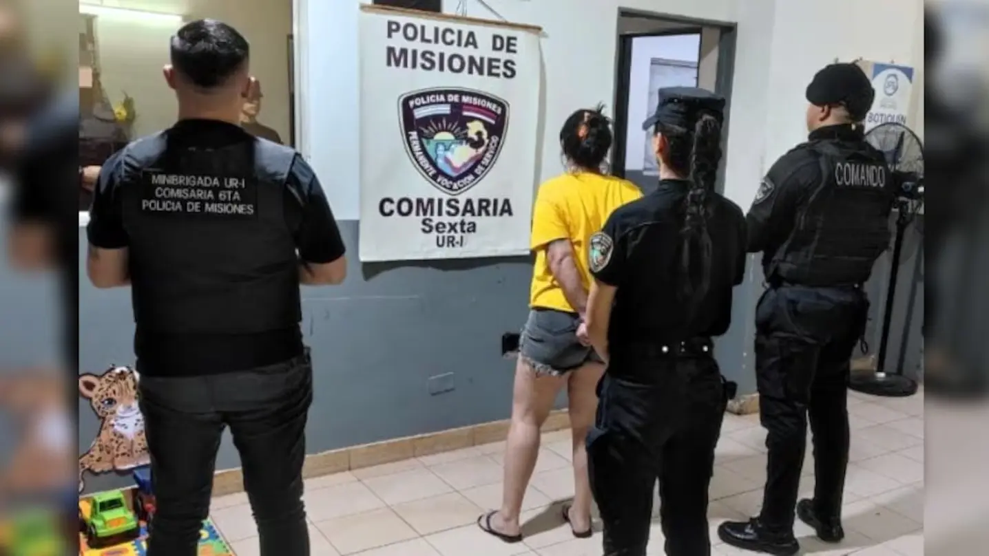 La policía intervino tras la feroz pelea en la Chacra 112 de Posadas.
