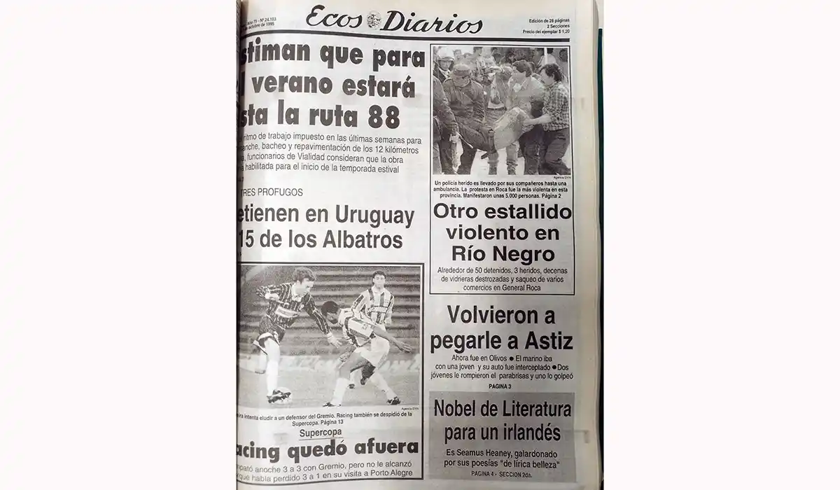 Viernes 6 de octubre de 1995