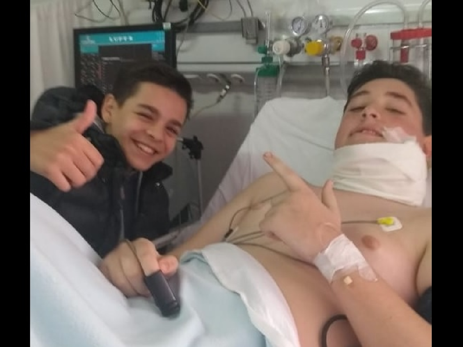 Evoluciona favorablemente el alumno del Pablo VI herido con una tijera