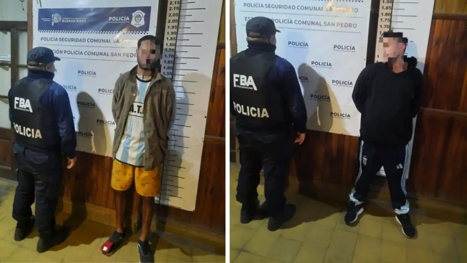 La policía terminó deteniendo a los dos individuos que amenazaron a dos mujeres en un bar de Río Tala.