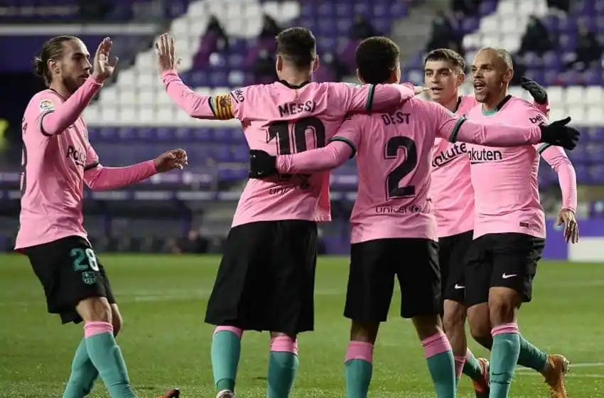 Barcelona goleó y Messi superó a Pelé en récord de goles a nivel clubes