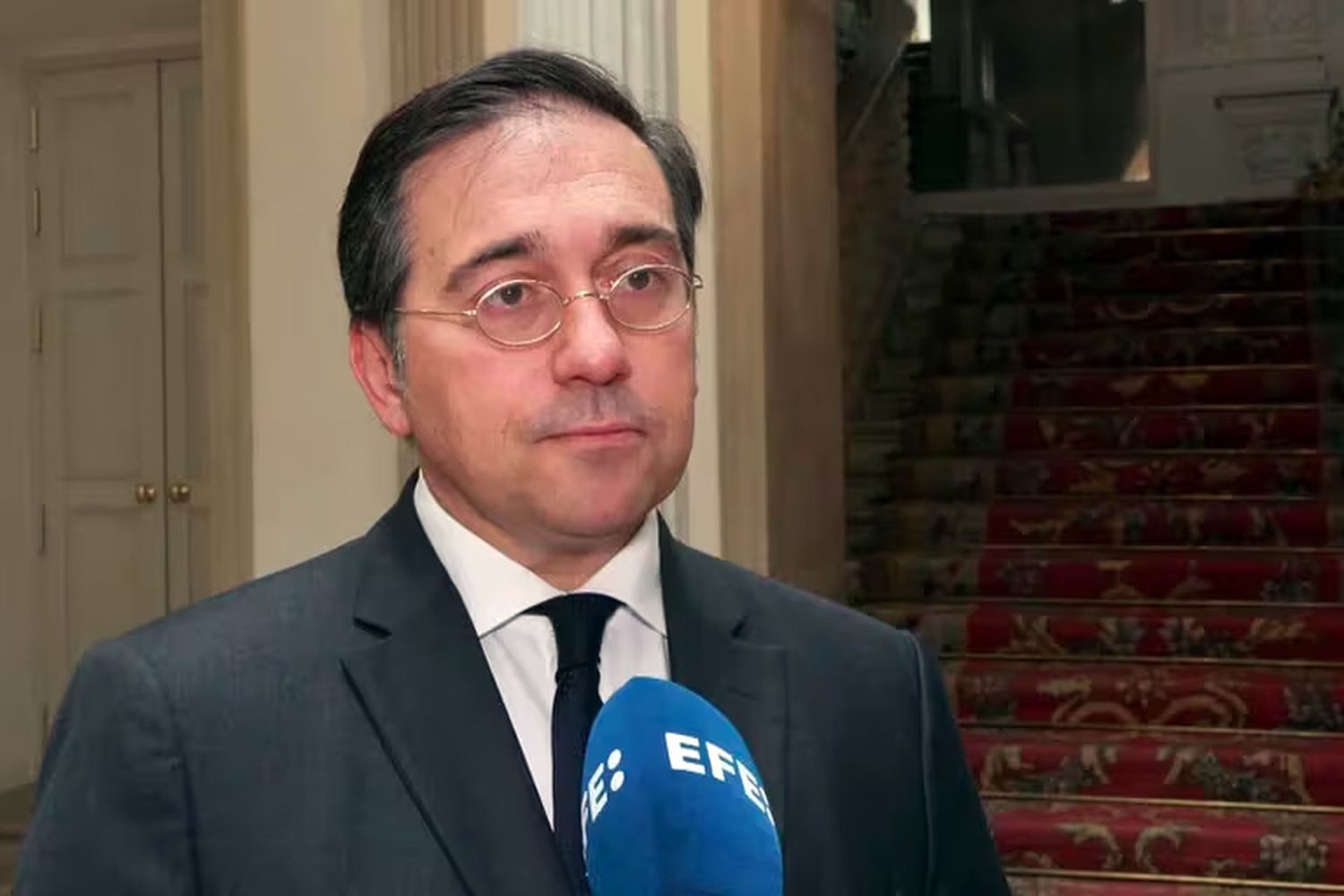 El ministro Español de Asuntos Exteriores, José Manuel Albares, está en contacto con el gobierno argentino por el caso del pesquero hundido.