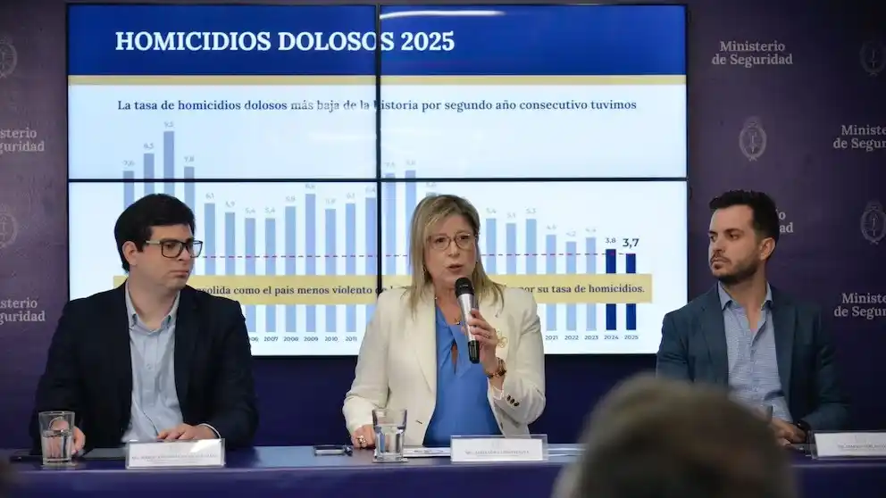 La ministra de Seguridad, Alejandra Monteoliva presentó los datos