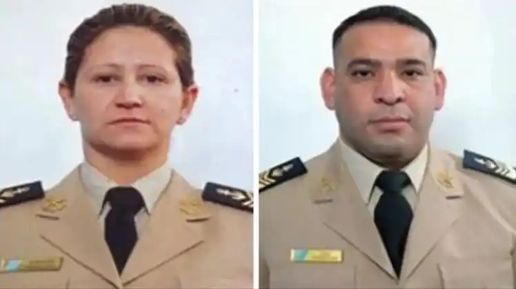 Sandra Natalia Almirón y Rafael Horacio Díaz, víctima y victimario.