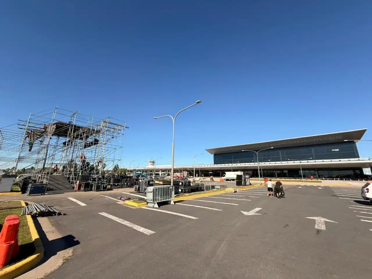 Se inauguran las obras de remodelación del Aeropuerto Internacional  de Rosario