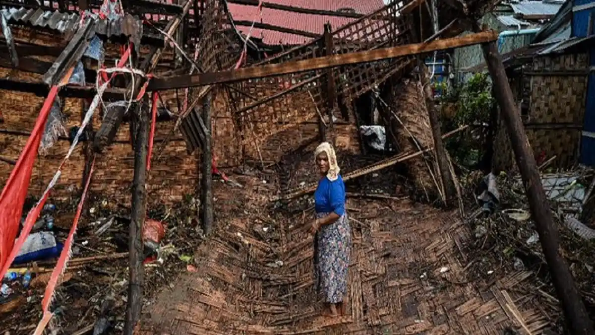 EL HORROROSO PASO del huracán Mocha por Birmania deja 800.000 afectados y decenas de muertos