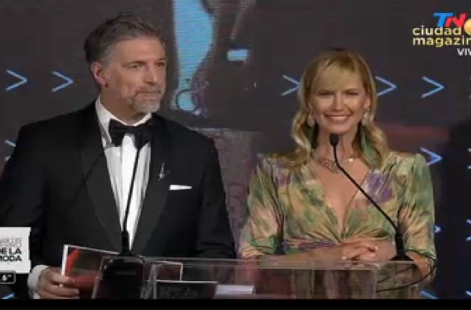 El blooper en la gala de los Martín Fierro de la Moda