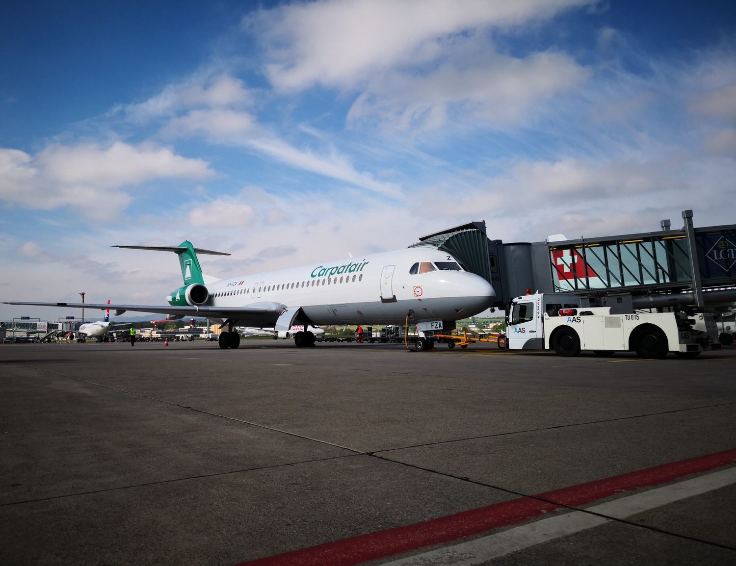 The Fokker 100 made its last flight in Europe