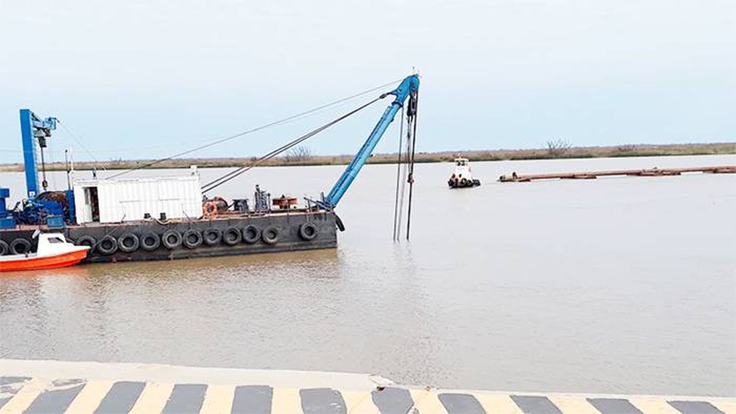 Confirmaron el pago por el  mantenimiento del dragado  del río Uruguay