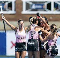 Con Bruggesser, Argentina clasificó a los cuartos de final