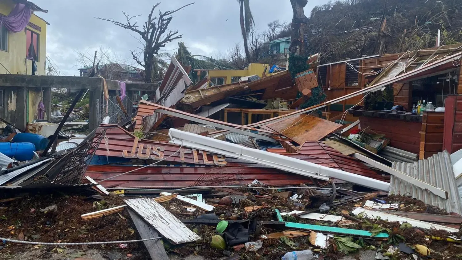 Hurricane Beryl devastated places in the Caribbean, including Union Island in Saint Vincent and the Grenadines