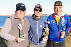 En la laguna Goizueta, ganaron Miguel y Belizan