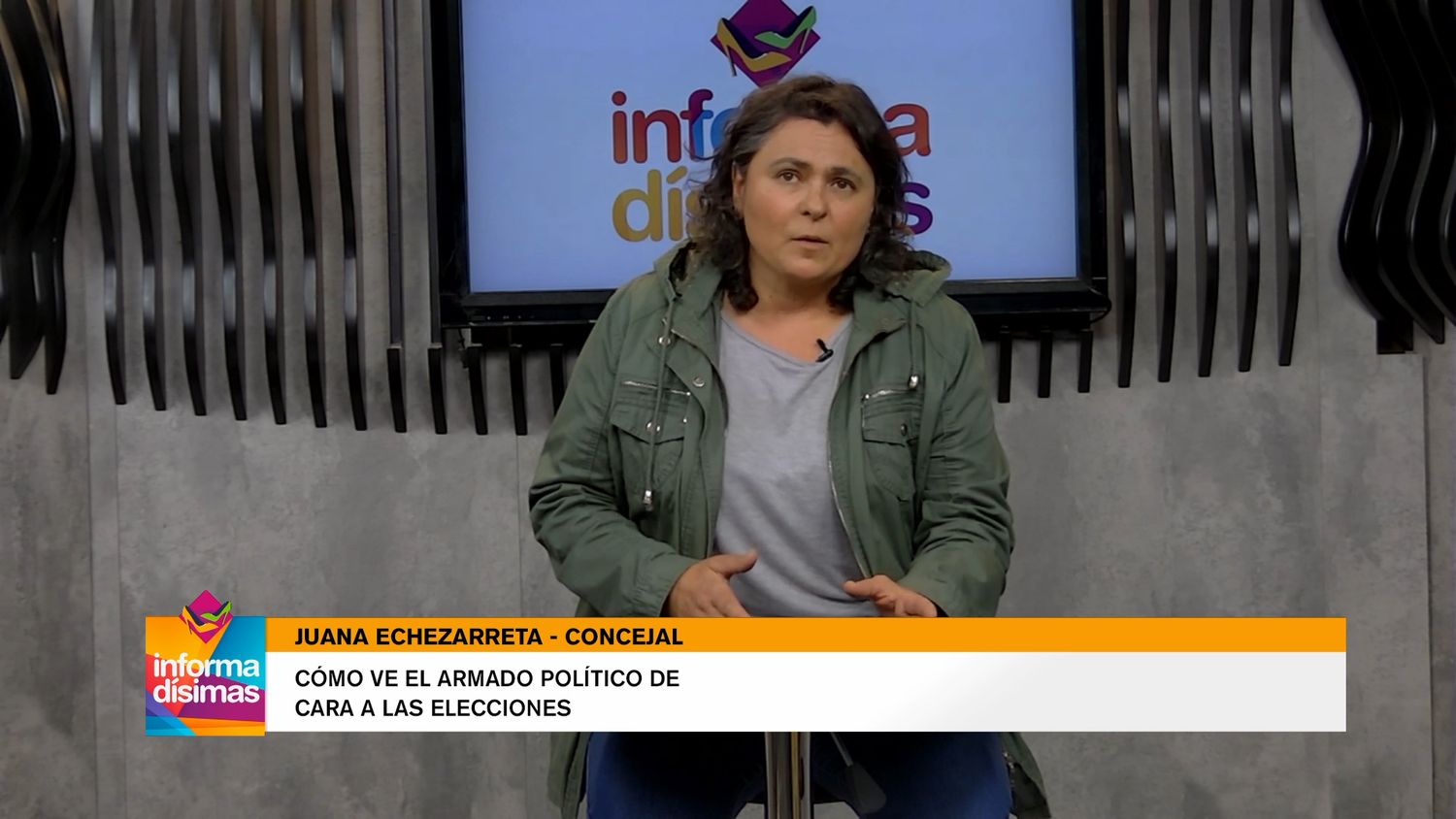 Juana Echezarreta con Informadísimas