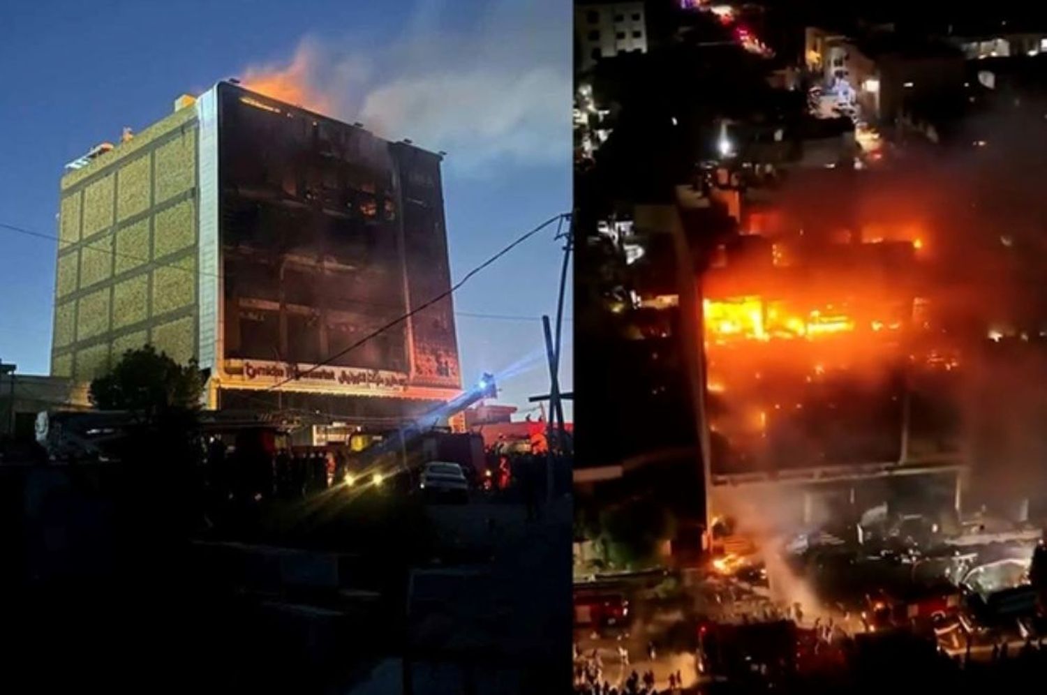 Voraz incendio