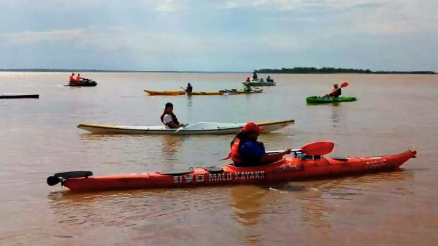 Los kayakistas sampedrinos se sumarán a la cruzada en contra de la privatización de la Hidrovía Paraná-Paraguay.