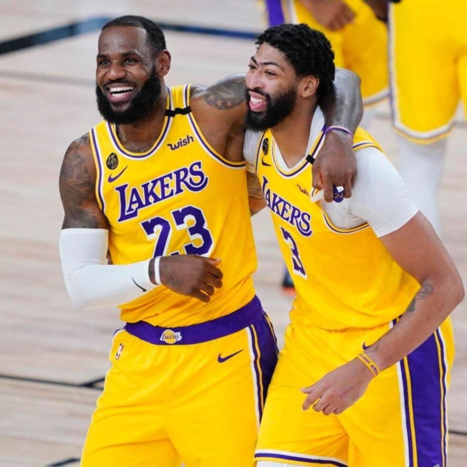 El elogio de LeBron James a su principal socio tras el título de los Lakers