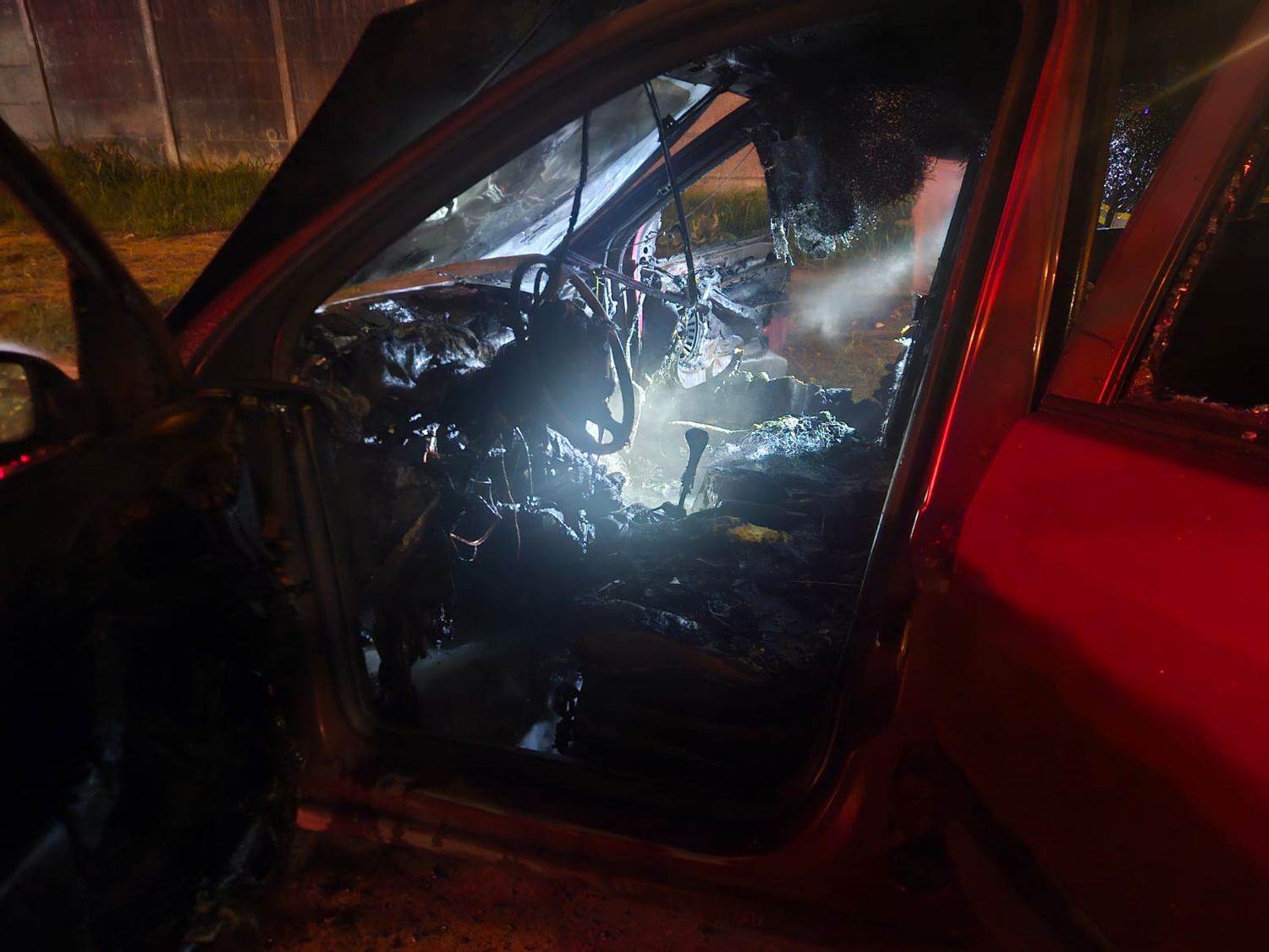 Incendio automóvil
