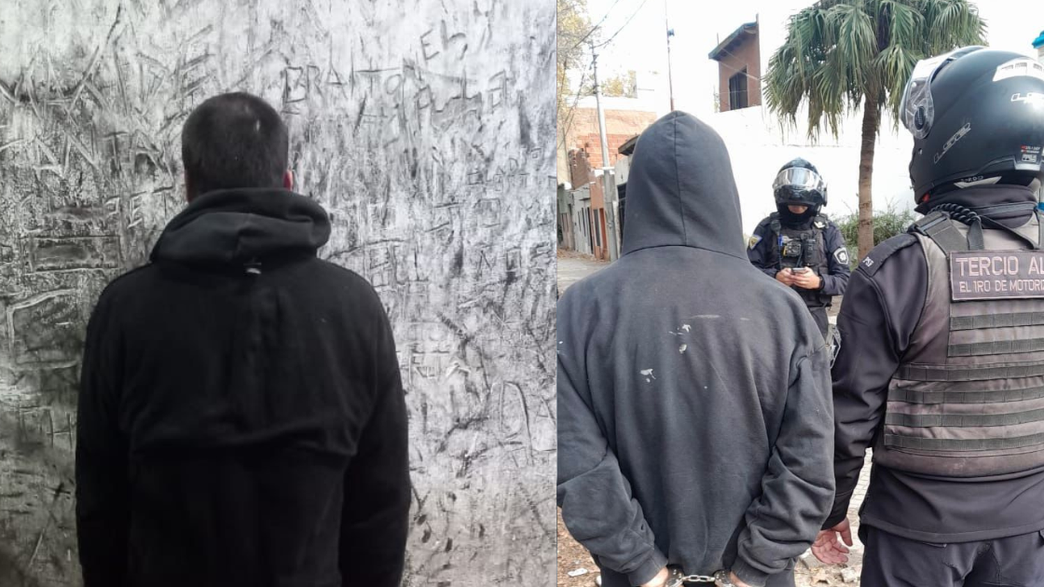 Detuvieron a dos hombres en distintas zonas de rosario por intentos de robo