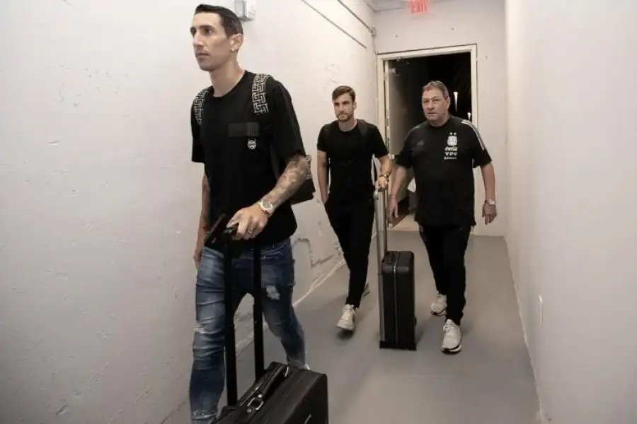 Di María y Tagliafico también se sumaron al plantel argentino (@Argentina).