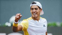 Sebastián Báez sigue firme y volvió a ganarle a Coric