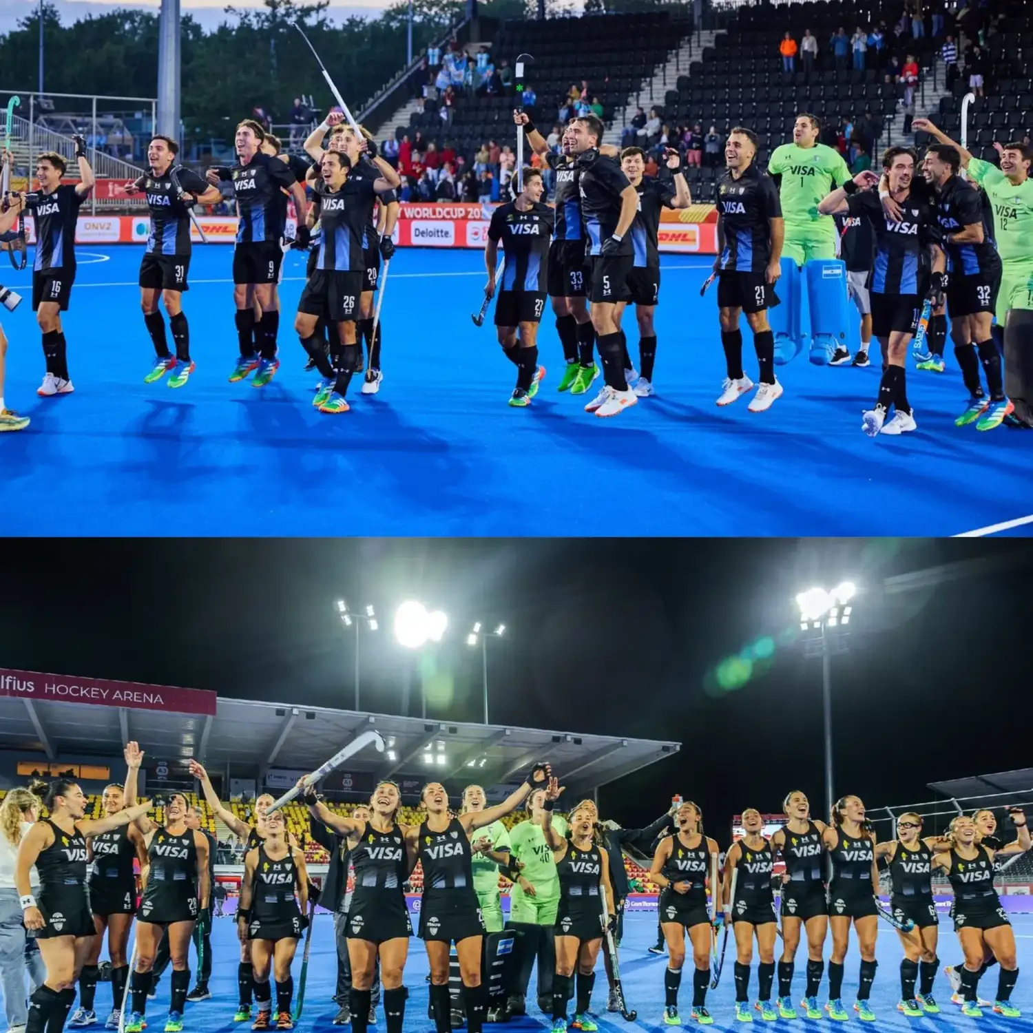 El recorrido de Las Leonas y Los Leones en el Mundial 2026