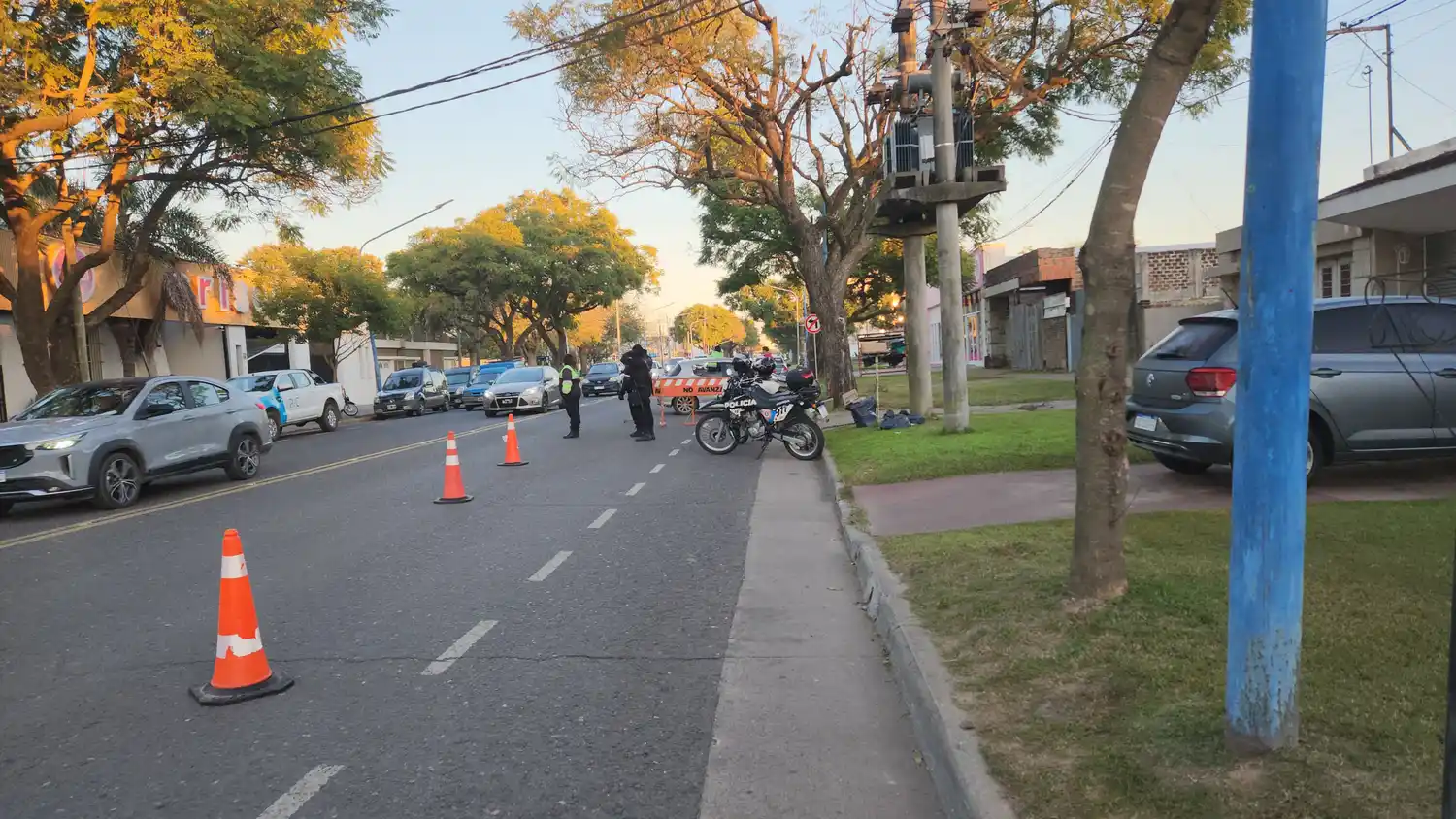 accidente choque contra un arbol bv santa fe - 3