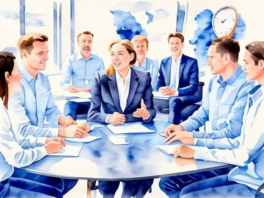 Reuniones colaborativas, equipos diversos y liderazgo horizontal: claves de una cultura ágil que retiene talento y potencia la innovación.