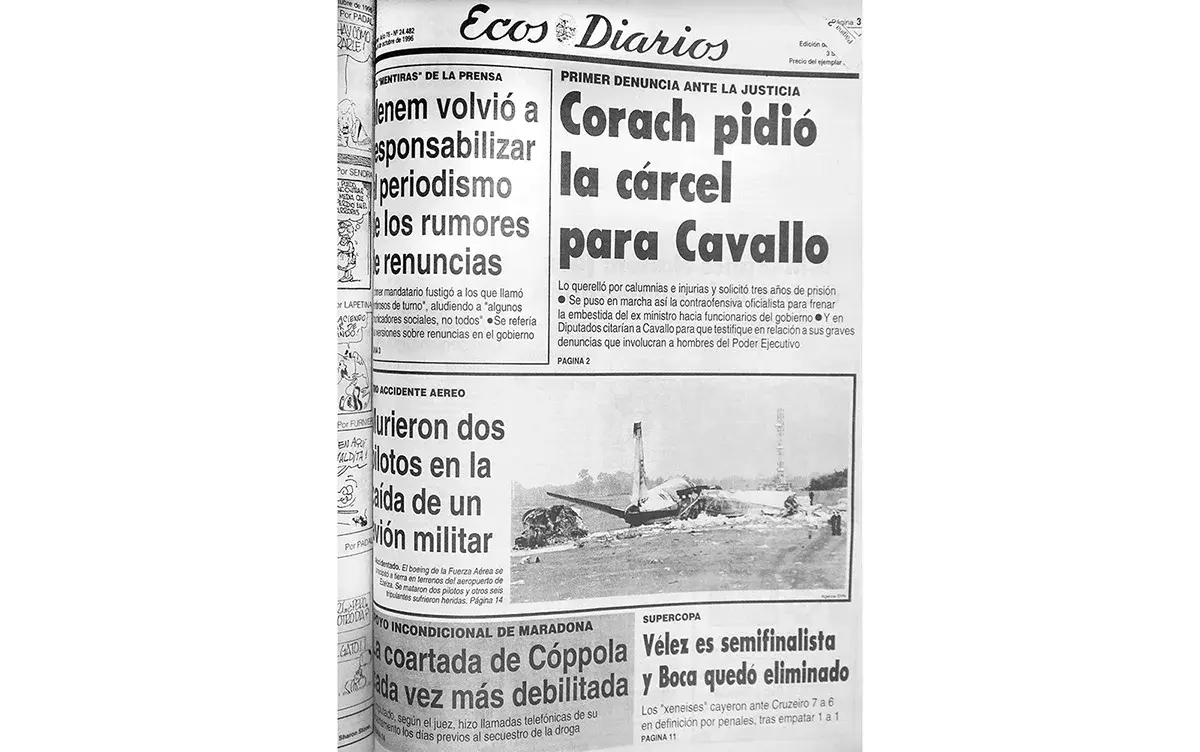 Jueves 24 de octubre de 1996