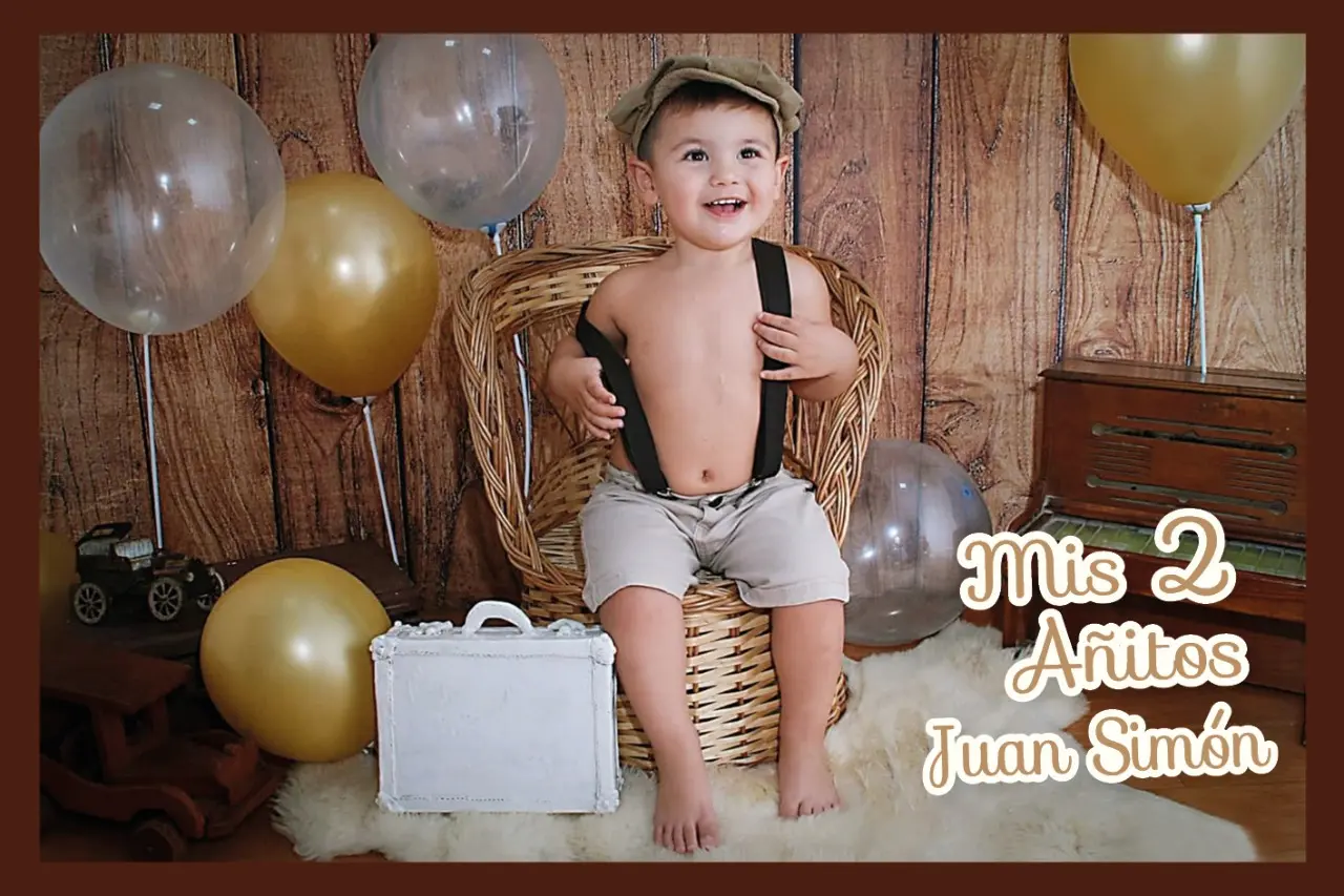 Juan Simón cumplió 2 años