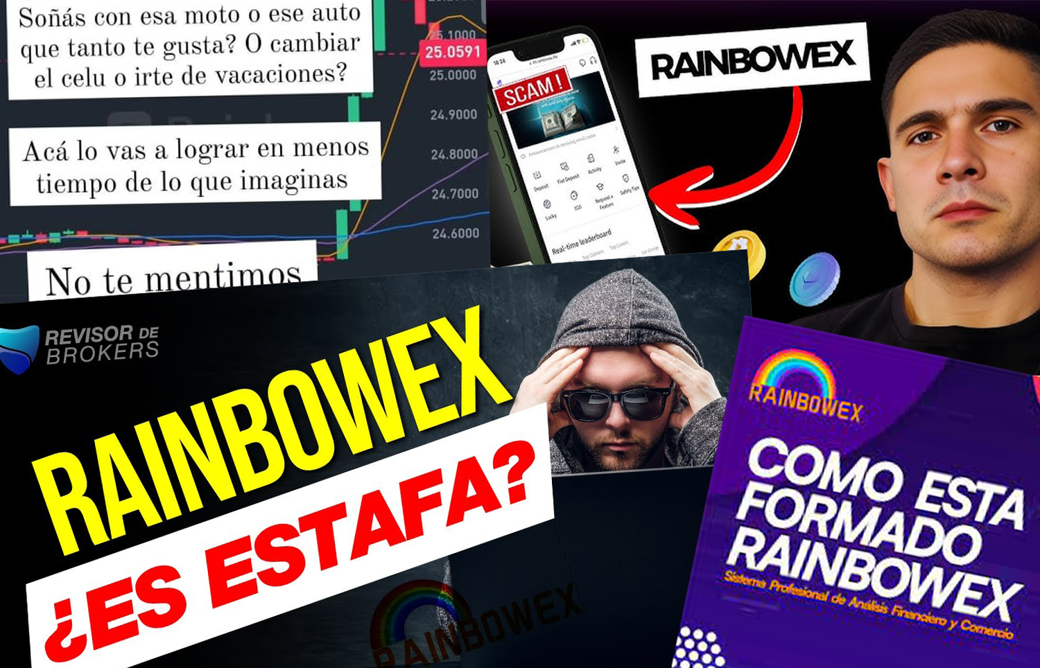 Rainbowex: Una ciudad entera en alerta por una posible estafa piramidal