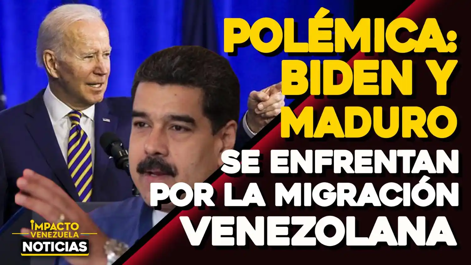 Maduro ACUSA a Biden de manipular con la migración de Venezuela – VIDEO IMPACTO VENEZUELA