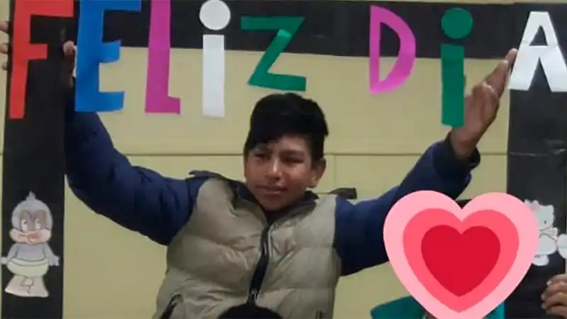La maestra del chico asesinado lo despidió con un emotivo mensaje