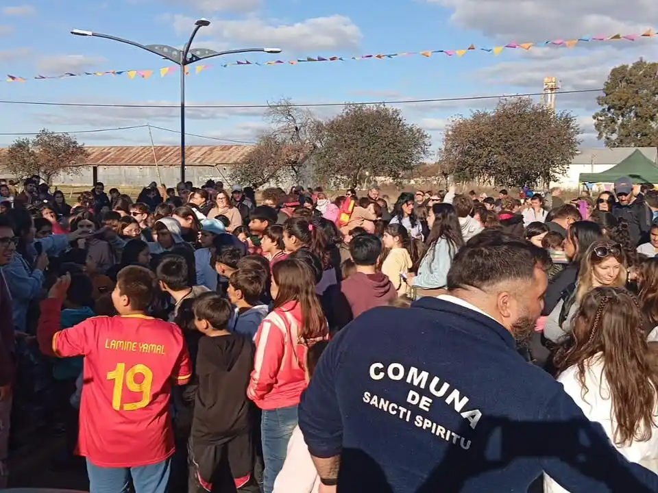 Una cantidad importante de niños participaron de la jornada.