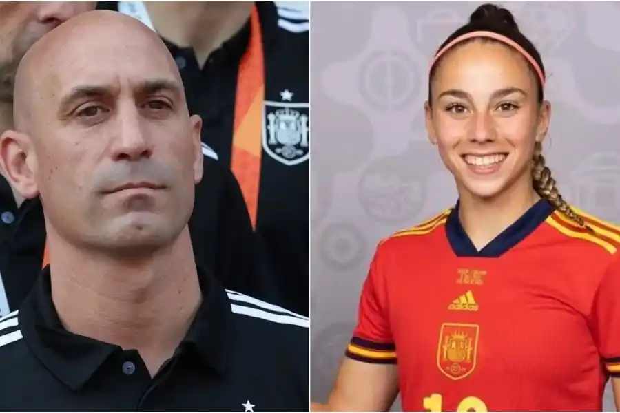 Apareció una nueva foto polémica de Luis Rubiales junto a otra jugadora de la Selección de España