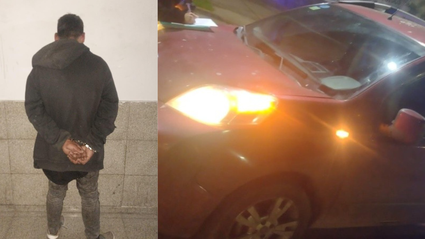 Limpiavidrios detenido.