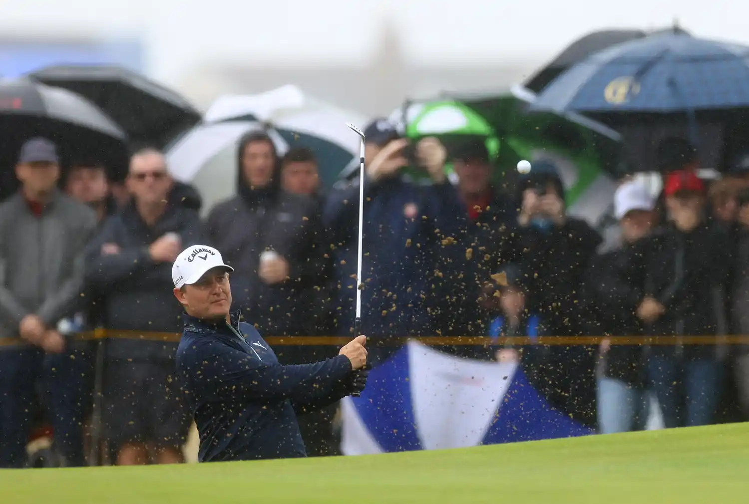 Grillo se lució en la última ronda del Open.