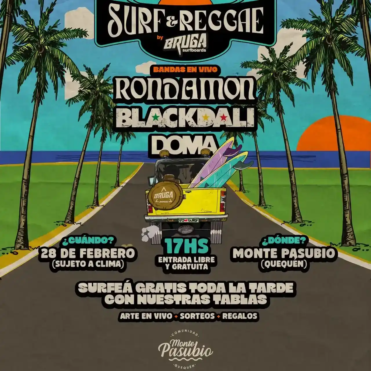 Monte Pasubio despide la temporada con un fin de semana a puro surf, reggae y actividades para toda la familia