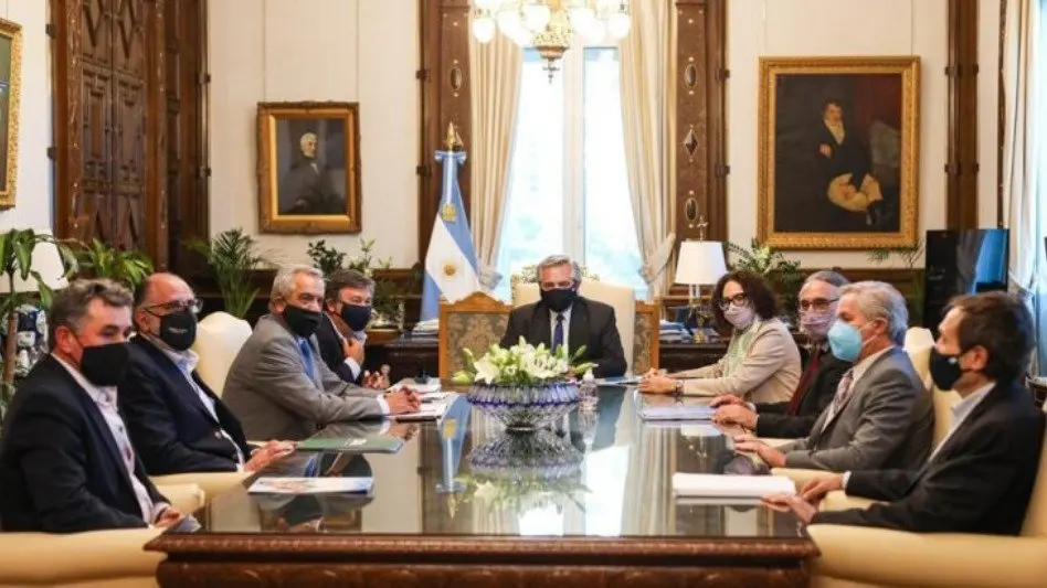 Alberto Fernández recibió a la Mesa de Enlace: "No estoy contra el campo"