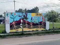 Celebraron el Día Mundial de la Tierra con la inauguración de un mural
