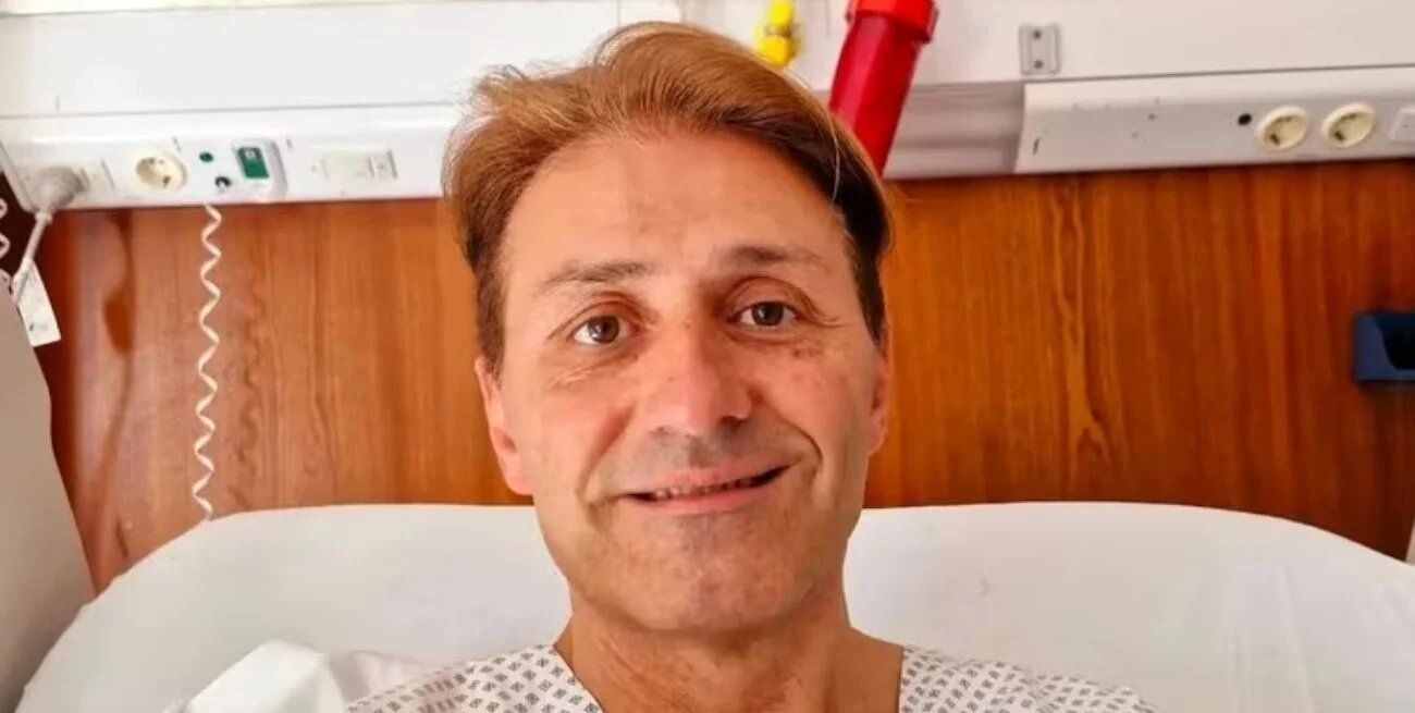 Daniel Gómez Rinaldi había estado internado en febrero por un fuerte dolor en el pecho